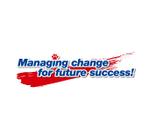smileblueさんの「Managing change for future success !」のロゴ作成への提案