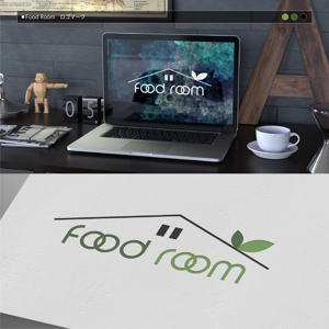 サトウ克デザイン (katu-d)さんの食品の通販サイト「Food Room」のロゴへの提案