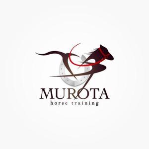 さんの「murota horse training」のロゴ作成への提案