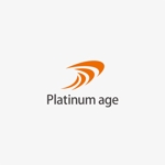 odo design (pekoodo)さんのフランチャイズコンサル 『platinum age 』のロゴへの提案