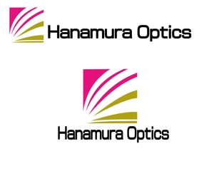 小田　一郎 (ichannel16)さんのレーザー装置や通信に関する光学製品を取扱う輸入商社「株式会社ハナムラオプティクス」のロゴへの提案