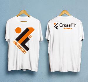 growth (G_miura)さんのパーソナルトレーニングジムCrossFit  NobeoakのTシャツ、ノースリーブのデザイン。への提案