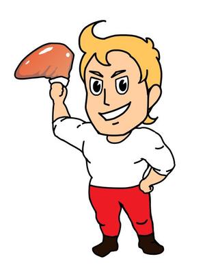 エディ (eddy15)さんの外人の2頭身キャラクターデザインへの提案
