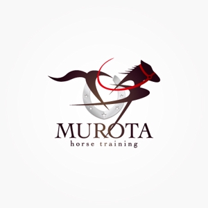 さんの「murota horse training」のロゴ作成への提案