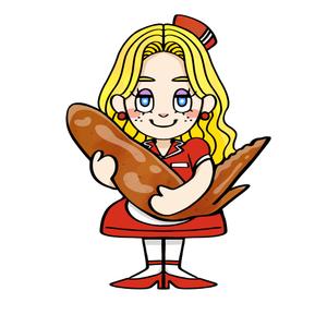 とでぃ (dai_kon773)さんの外人の2頭身キャラクターデザインへの提案