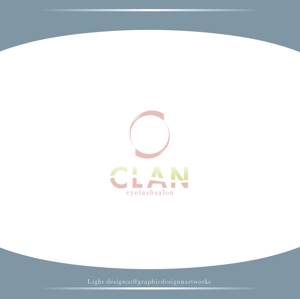 XL@グラフィック (ldz530607)さんのアイラッシュサロン ｢CLAN｣のロゴへの提案