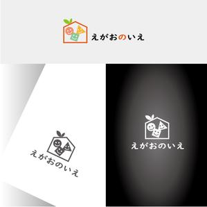 watari (watari_0528)さんの障害者生活支援デイサービス　「えがおのいえ」のロゴへの提案