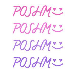 hana (hanapu)さんのアパレルショップサイト【POSHM（ポッシュ）】のロゴ作成への提案