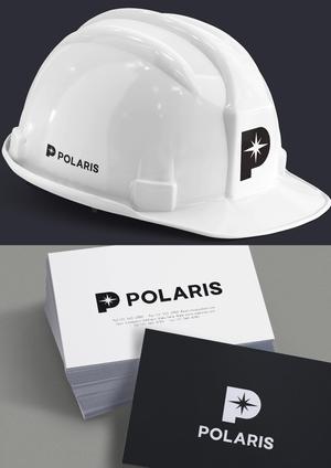 YOO GRAPH (fujiseyoo)さんの建築会社「Polaris」のロゴへの提案