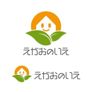 j-design (j-design)さんの障害者生活支援デイサービス　「えがおのいえ」のロゴへの提案
