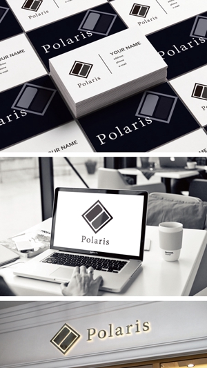 株式会社こもれび (komorebi-lc)さんの建築会社「Polaris」のロゴへの提案