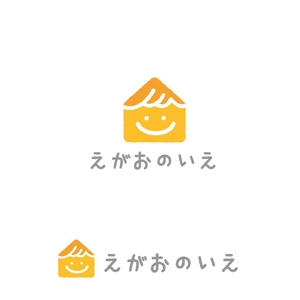 marutsuki (marutsuki)さんの障害者生活支援デイサービス　「えがおのいえ」のロゴへの提案