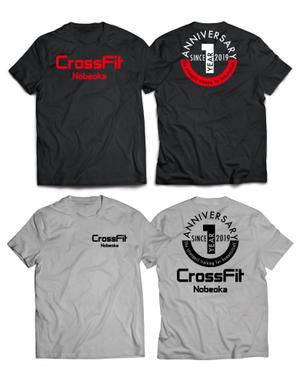 C DESIGN (conifer)さんのパーソナルトレーニングジムCrossFit  NobeoakのTシャツ、ノースリーブのデザイン。への提案