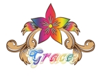 momo (miriann)さんの「Grace・ハワイアン　　痩身整体」のロゴ作成への提案