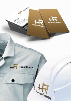 yyboo (yyboo)さんの建設・土木会社「HouseRoute」のロゴの作成への提案