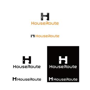 BUTTER GRAPHICS (tsukasa110)さんの建設・土木会社「HouseRoute」のロゴの作成への提案