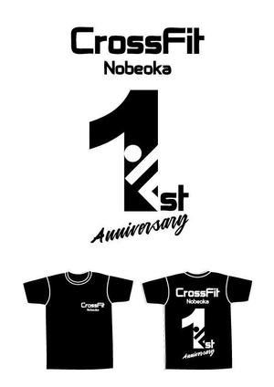 エリコ.N (grooove696)さんのパーソナルトレーニングジムCrossFit  NobeoakのTシャツ、ノースリーブのデザイン。への提案