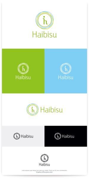 PLUS COLOR (plus_color)さんのホテル　Haibisu　ロゴのデザイン依頼への提案