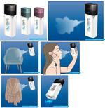 デザインスタジオmaru (KaoruMaruta)さんの携帯用ミスト消毒器のパースペクティブ技法によるイラスト（5点）への提案