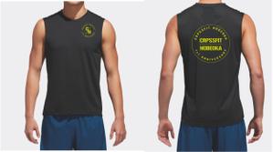 HDstudio (hiro197826)さんのパーソナルトレーニングジムCrossFit  NobeoakのTシャツ、ノースリーブのデザイン。への提案