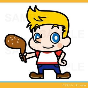 syow（イラスト・キャラデザなど） (n_sho)さんの外人の2頭身キャラクターデザインへの提案