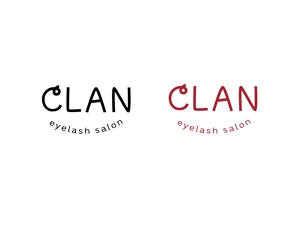 hashimo0127さんのアイラッシュサロン ｢CLAN｣のロゴへの提案