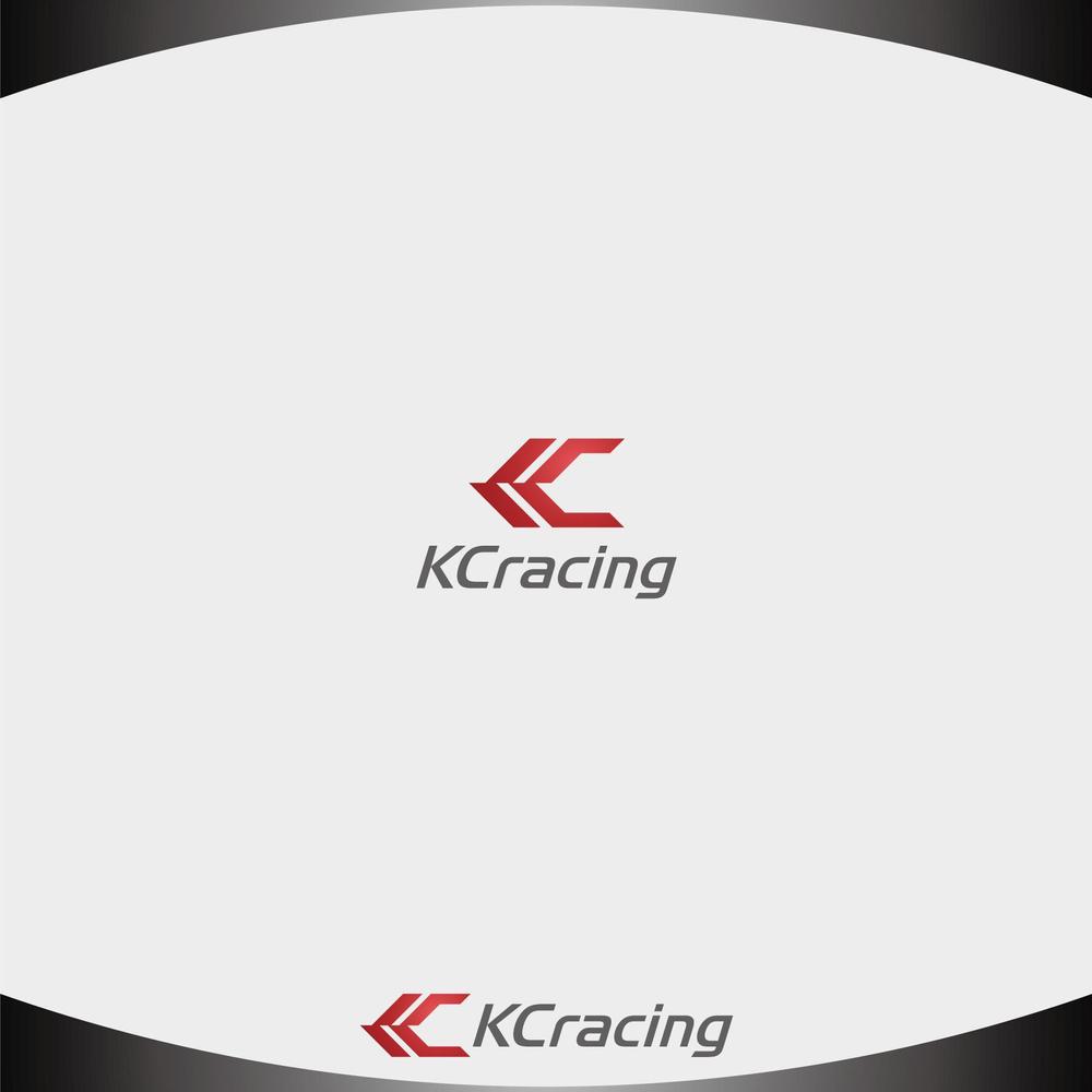 モータースポーツでカーレースチーム「KCracing」のロゴ