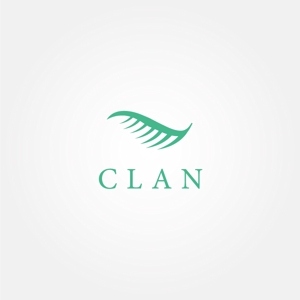 tanaka10 (tanaka10)さんのアイラッシュサロン ｢CLAN｣のロゴへの提案
