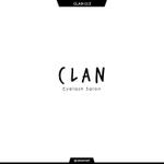 queuecat (queuecat)さんのアイラッシュサロン ｢CLAN｣のロゴへの提案