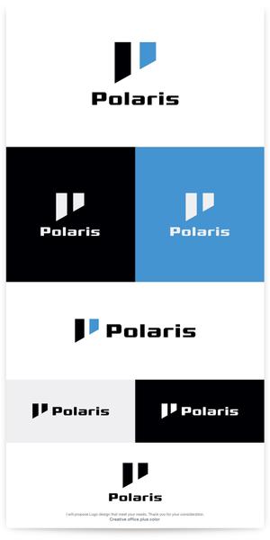 PLUS COLOR (plus_color)さんの建築会社「Polaris」のロゴへの提案