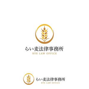 m_mtbooks (m_mtbooks)さんの法律事務所「らい麦法律事務所」のロゴへの提案