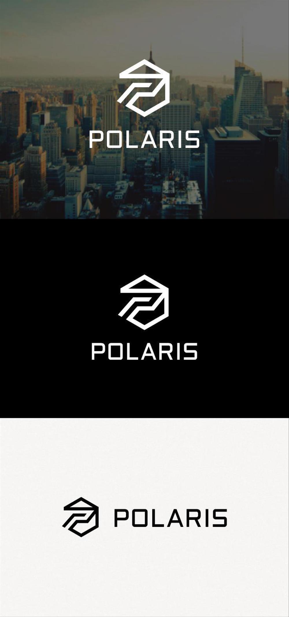 建築会社「Polaris」のロゴ