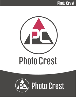 CF-Design (kuma-boo)さんの写真撮影・写真プリント会社「PHOTO CREST」のロゴへの提案