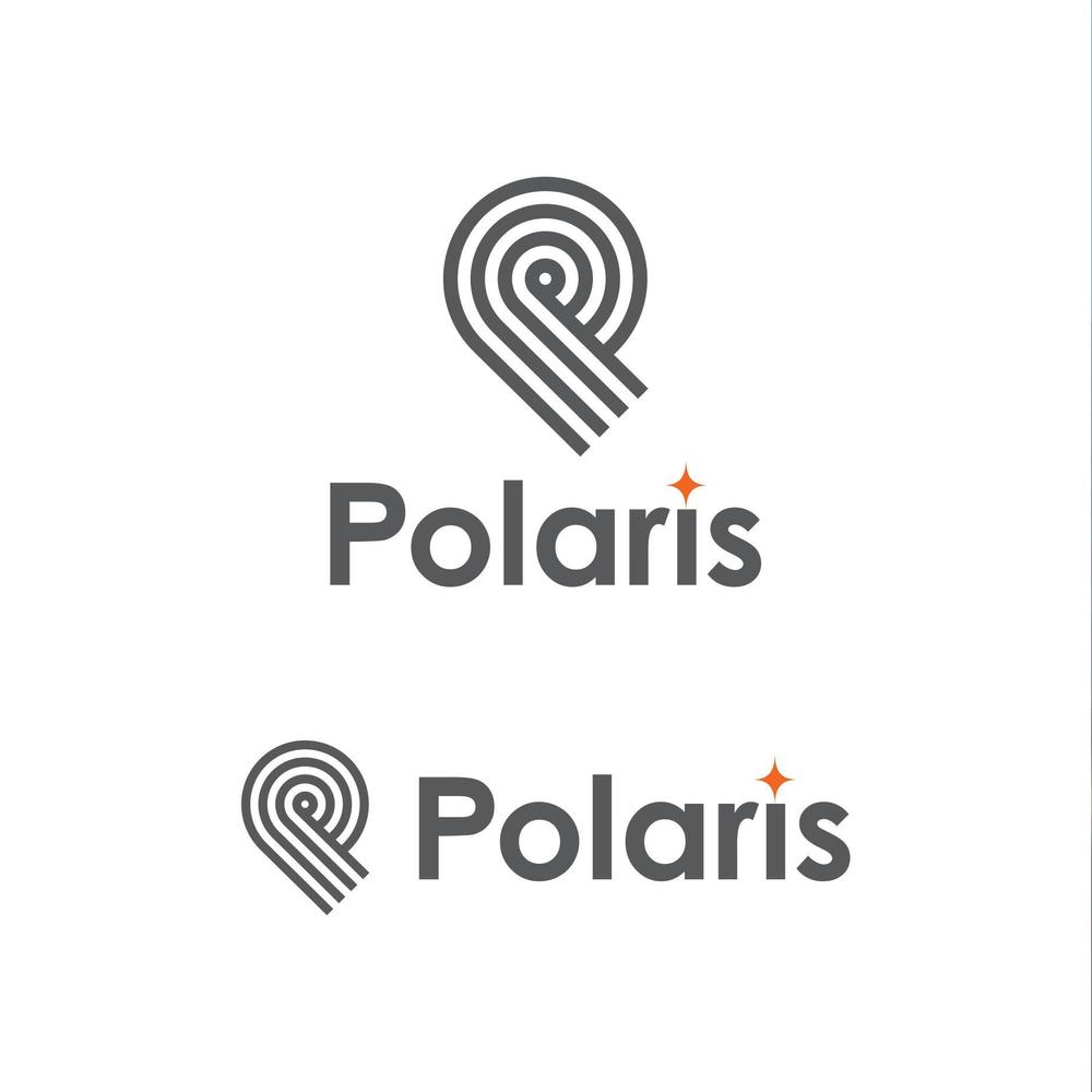 建築会社「Polaris」のロゴ