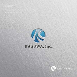 doremi (doremidesign)さんのメディカルサポート法人「株式会社 馨（KAGUWA, Inc.）」のロゴへの提案