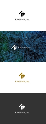 red3841 (red3841)さんのメディカルサポート法人「株式会社 馨（KAGUWA, Inc.）」のロゴへの提案