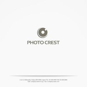 H-Design (yahhidy)さんの写真撮影・写真プリント会社「PHOTO CREST」のロゴへの提案