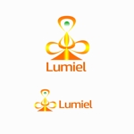 ryokuenさんの女性向け広告媒体【Lumiel】のロゴ制作依頼への提案
