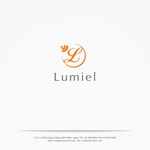 H-Design (yahhidy)さんの女性向け広告媒体【Lumiel】のロゴ制作依頼への提案