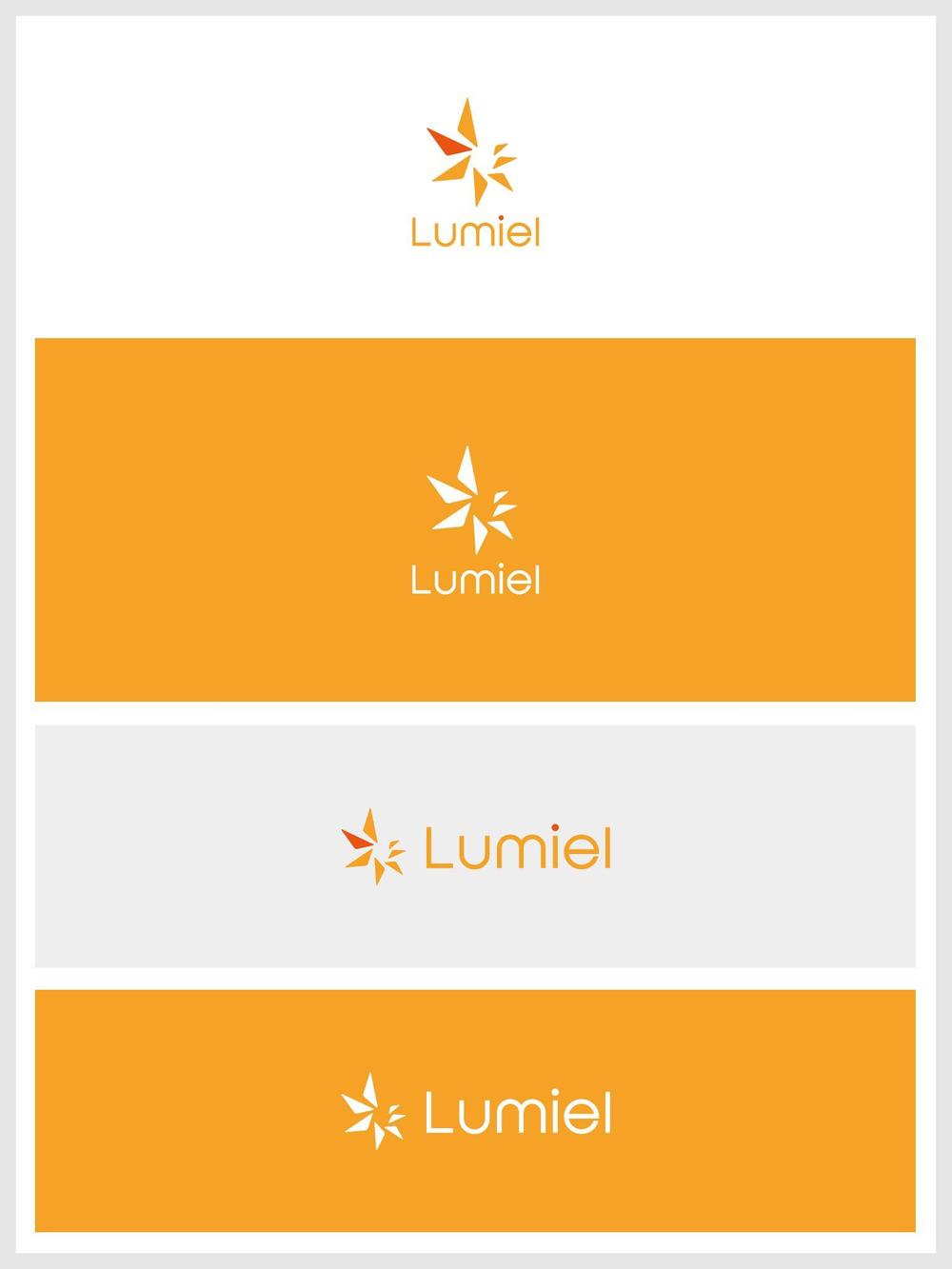 女性向け広告媒体【Lumiel】のロゴ制作依頼