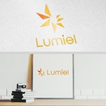 tobiuosunset (tobiuosunset)さんの女性向け広告媒体【Lumiel】のロゴ制作依頼への提案