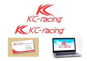 jokamotojobさんのモータースポーツでカーレースチーム「KCracing」のロゴへの提案