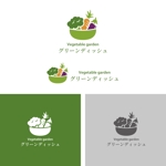 happywave (happywave)さんの「Vegetable　garden　グリーンディッシュ」のロゴ作成依頼への提案