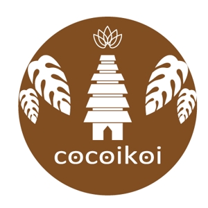namnednesさんのゲストハウス「cocoikoi」のロゴへの提案