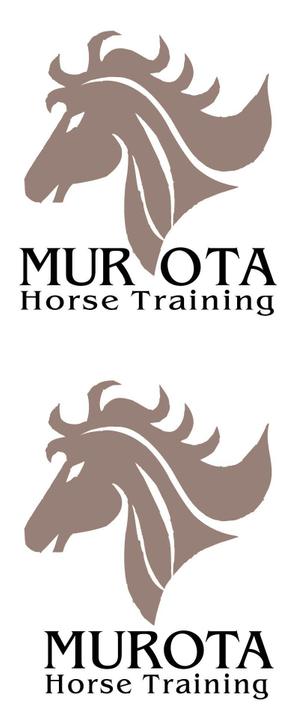 和宇慶文夫 (katu3455)さんの「murota horse training」のロゴ作成への提案