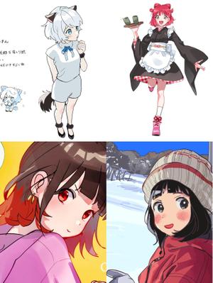 ゆえ (yue1192)さんのバスケ少女のイラスト制作（複数当選有り）への提案