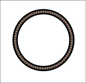 kuroneko1834 (kuroneko1834)さんのクラシックギターのサウンドホールのデザインへの提案