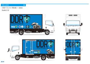 akakidesign (akakidesign)さんの  トラックの荷台側面にプリントするデザインの依頼への提案