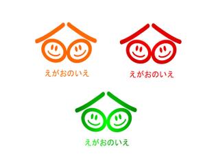 Rabitter-Z (korokitekoro)さんの障害者生活支援デイサービス　「えがおのいえ」のロゴへの提案