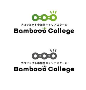 カワゾメ (kawazome)さんの京都の大学生向けキャリアスクール「Bambooo College 」のロゴへの提案